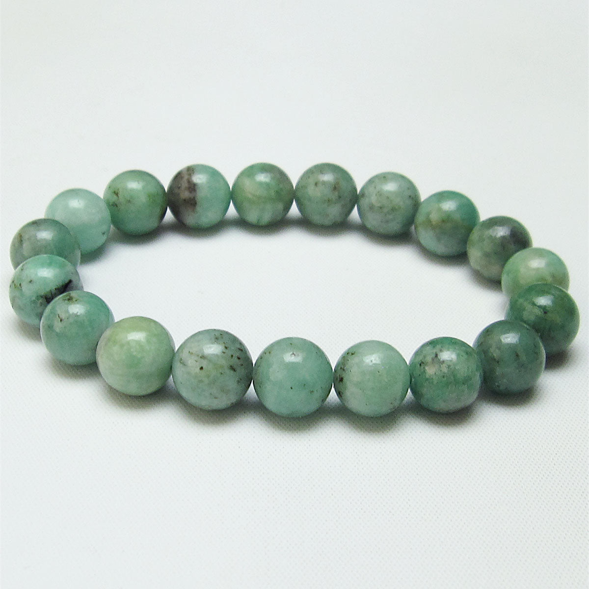 エメラルド ブレスレット 10mm  111-22760