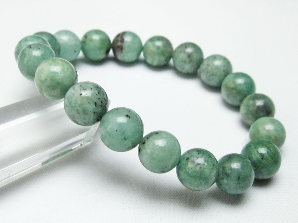 エメラルド ブレスレット 10mm  111-22760