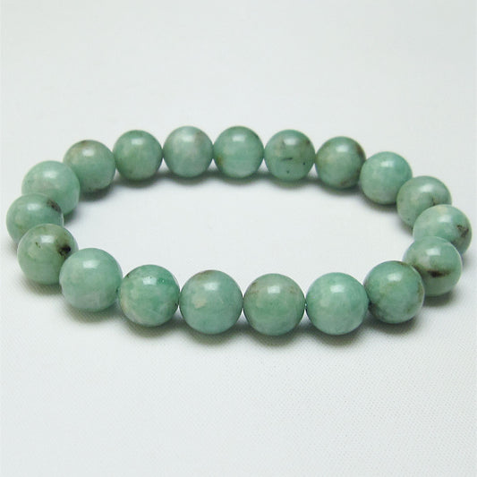 エメラルド ブレスレット 10mm  111-22770