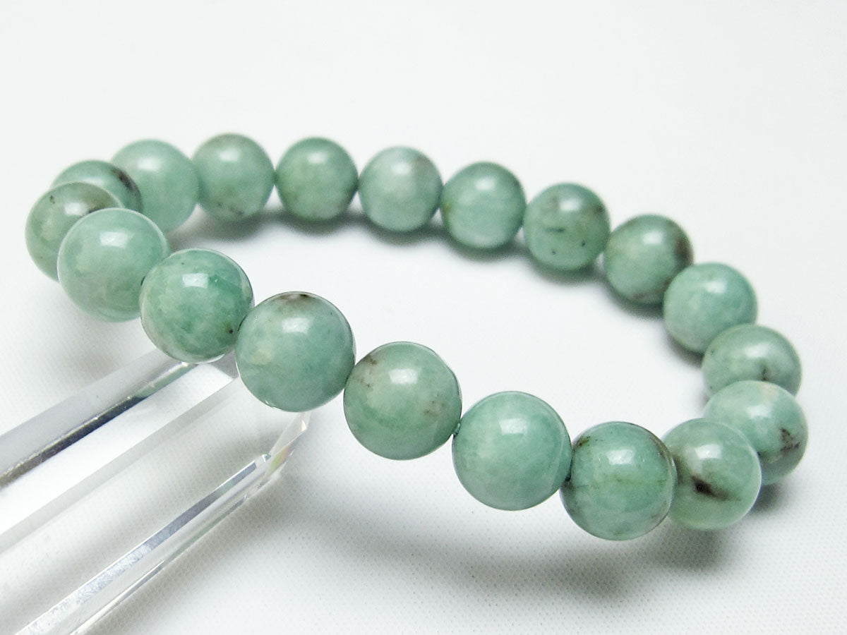 エメラルド ブレスレット 10mm  111-22770