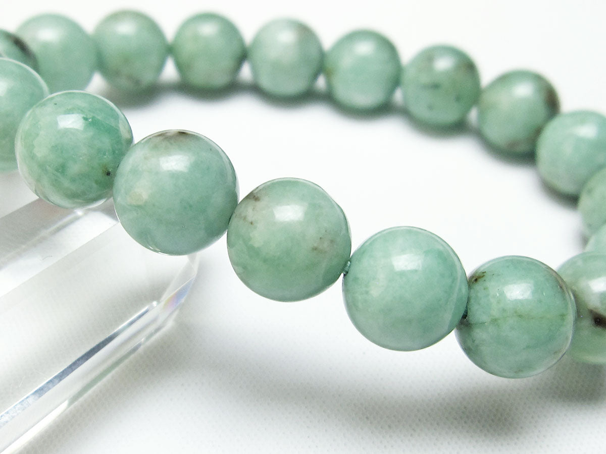 エメラルド ブレスレット 10mm  111-22770