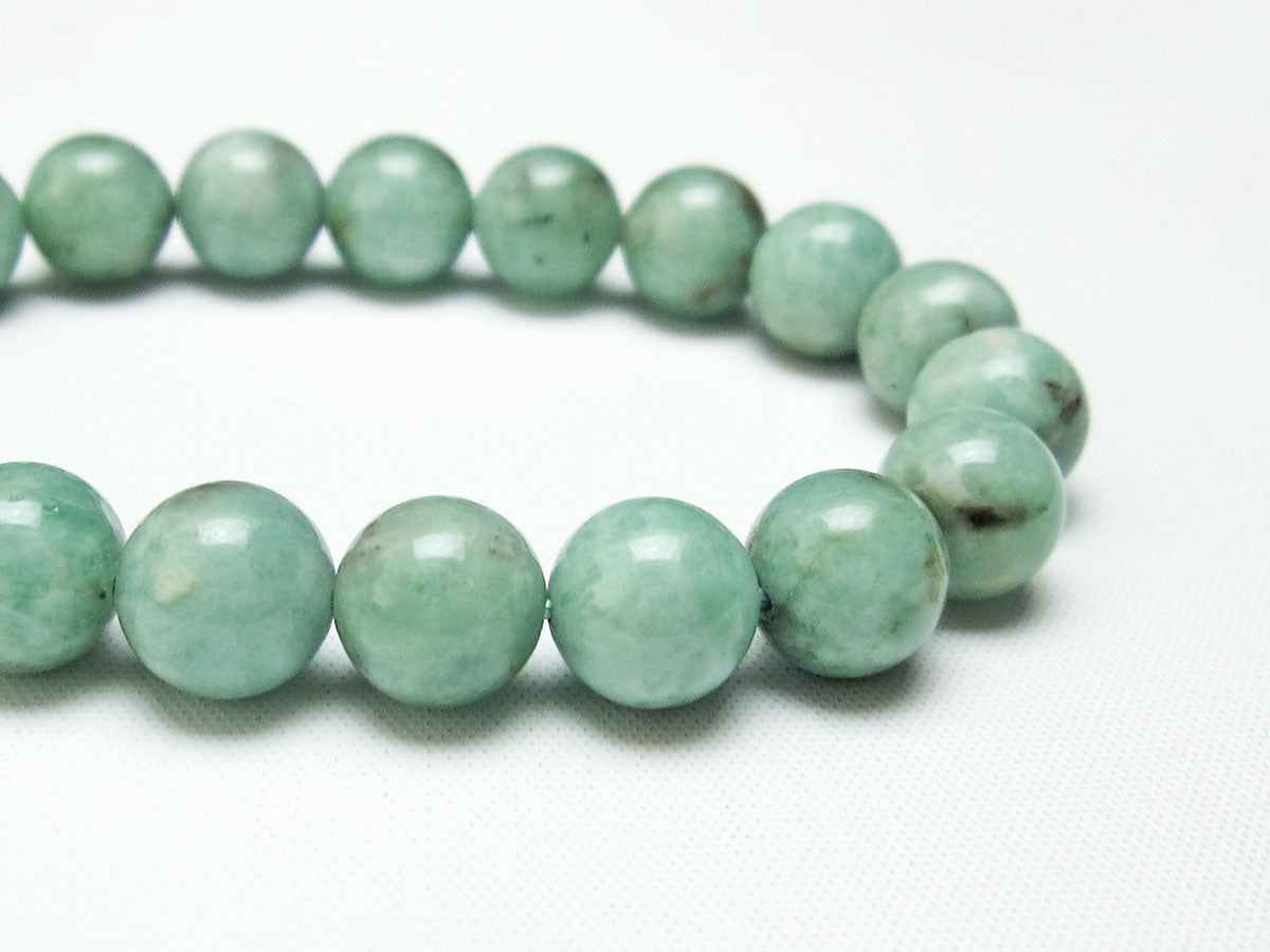 エメラルド ブレスレット 10mm  111-22770