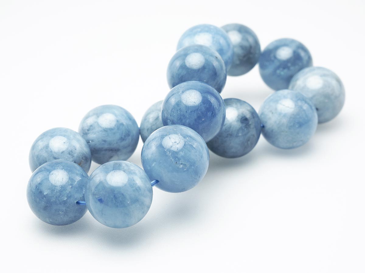 アクアマリン ブレスレット Aquamarine 16mm 111-243