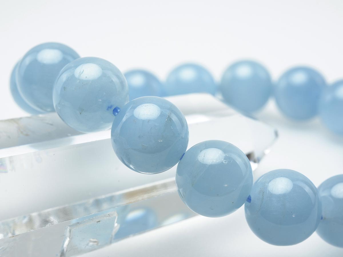アクアマリン ブレスレット Aquamarine 12mm 111-2504
