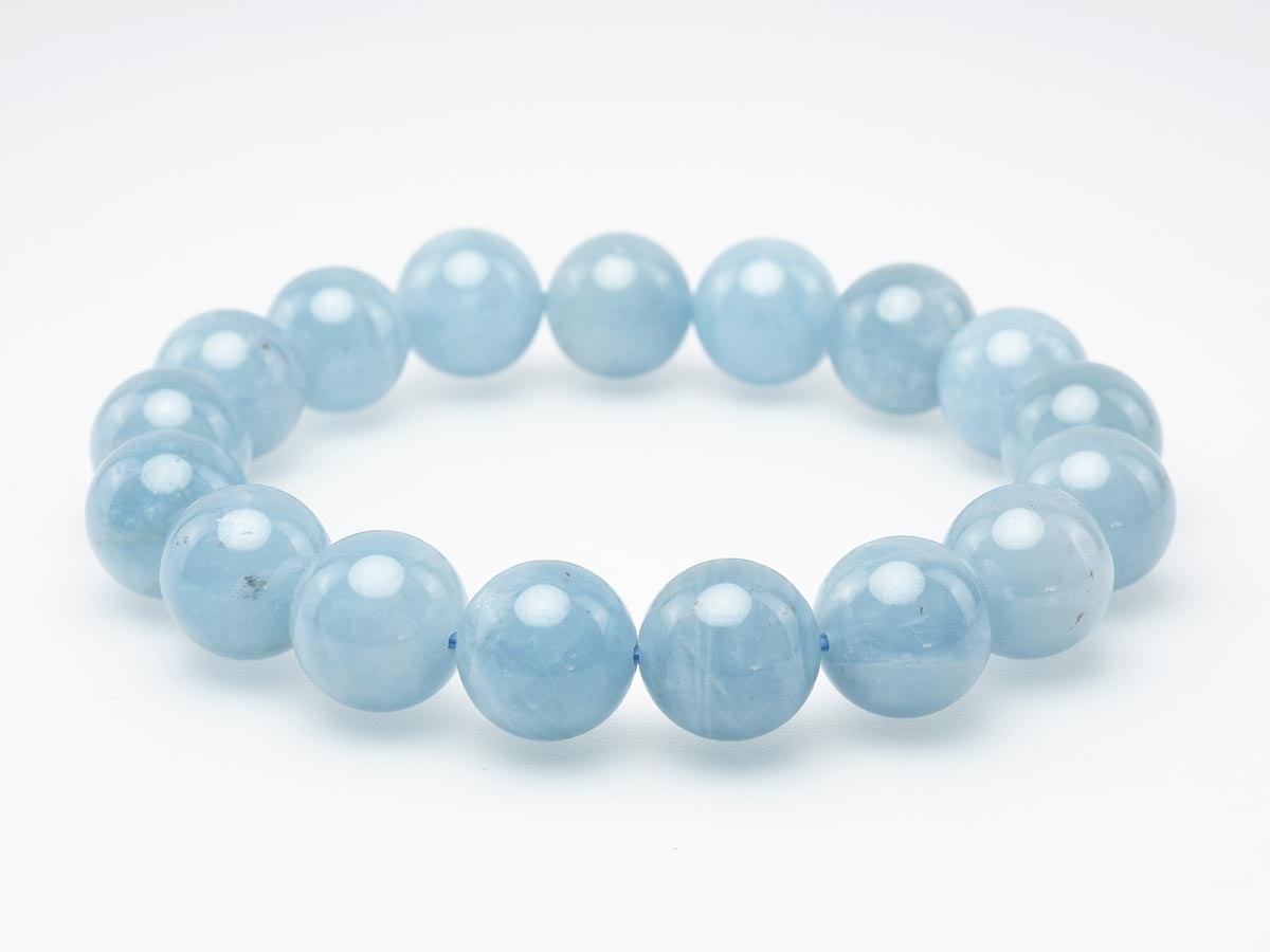 アクアマリン ブレスレット Aquamarine 12mm 111-2505