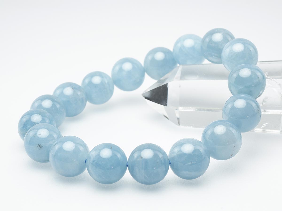 アクアマリン ブレスレット Aquamarine 12mm 111-2505