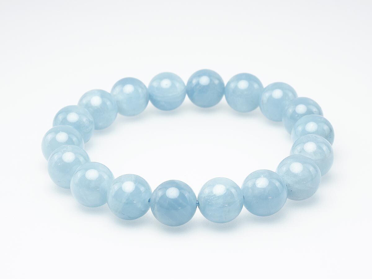 アクアマリン ブレスレット Aquamarine 12mm 111-2506