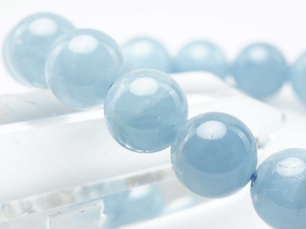 アクアマリン ブレスレット Aquamarine 12mm 111-2506