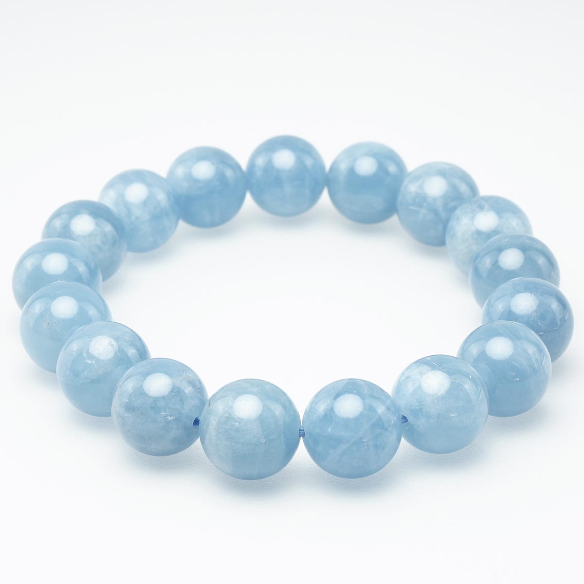 アクアマリン ブレスレット Aquamarine 12mm 111-2507
