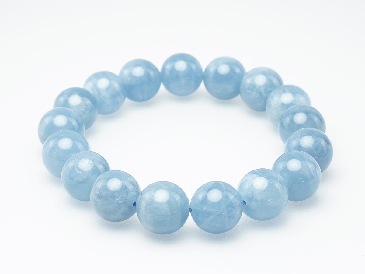 アクアマリン ブレスレット Aquamarine 12mm 111-2507