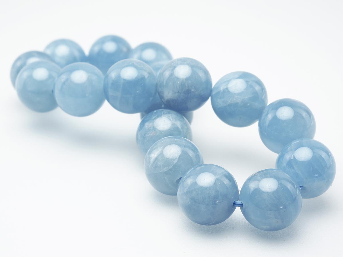 アクアマリン ブレスレット Aquamarine 12mm 111-2507