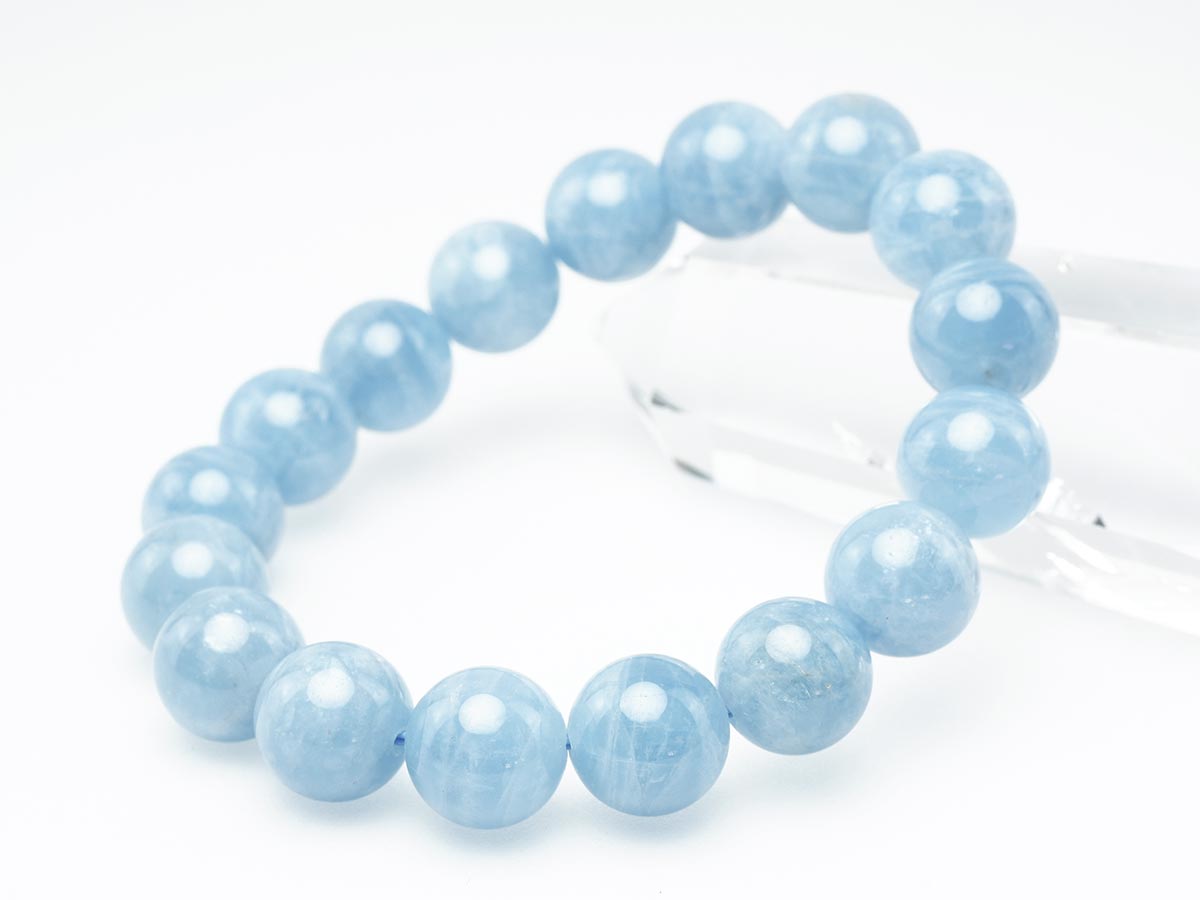 アクアマリン ブレスレット Aquamarine 12mm 111-2508