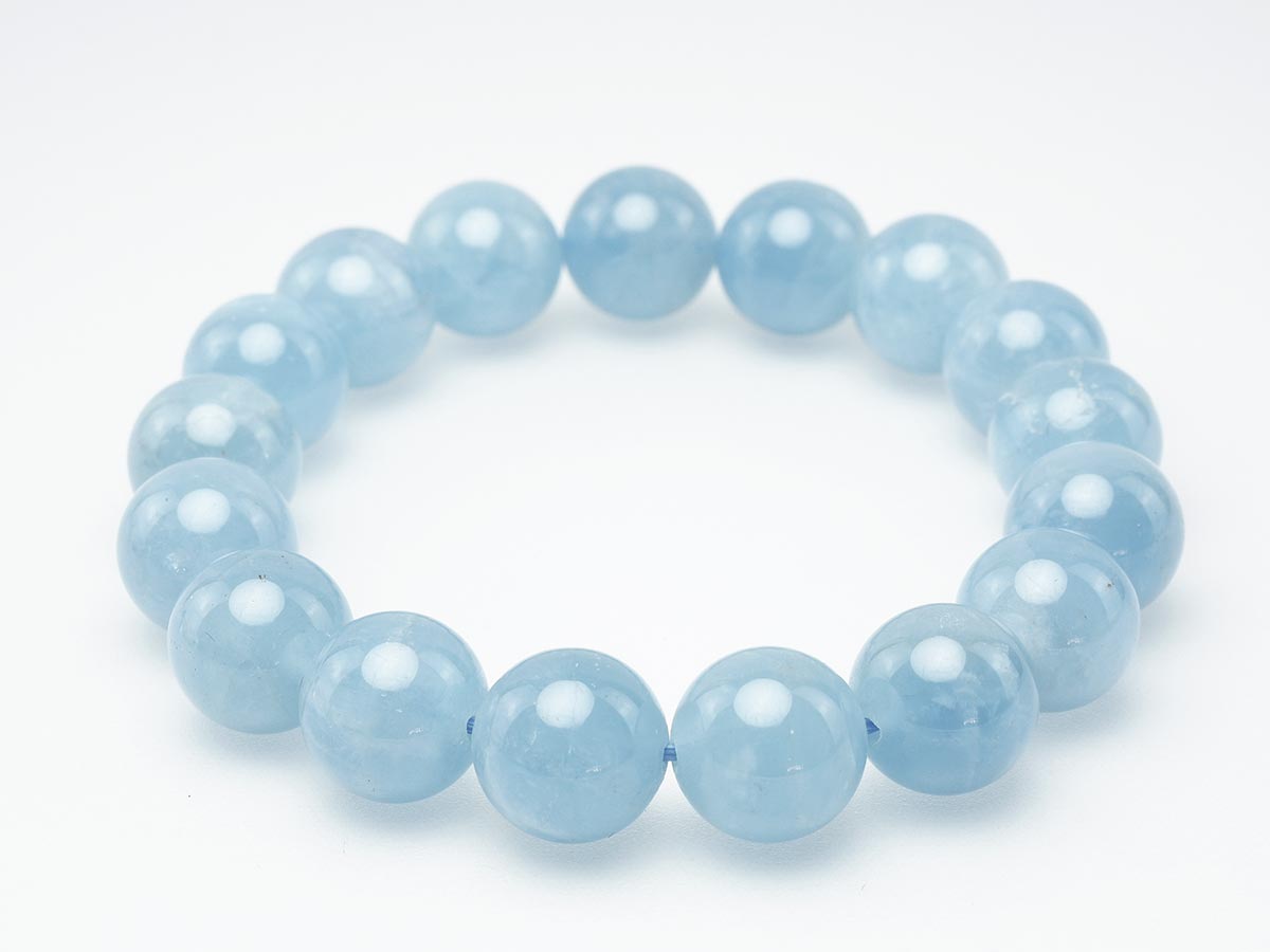 アクアマリン ブレスレット Aquamarine 12mm 111-2511