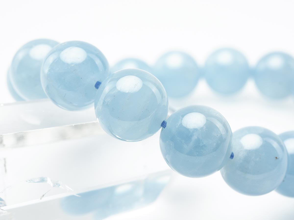 アクアマリン ブレスレット Aquamarine 12mm 111-2511