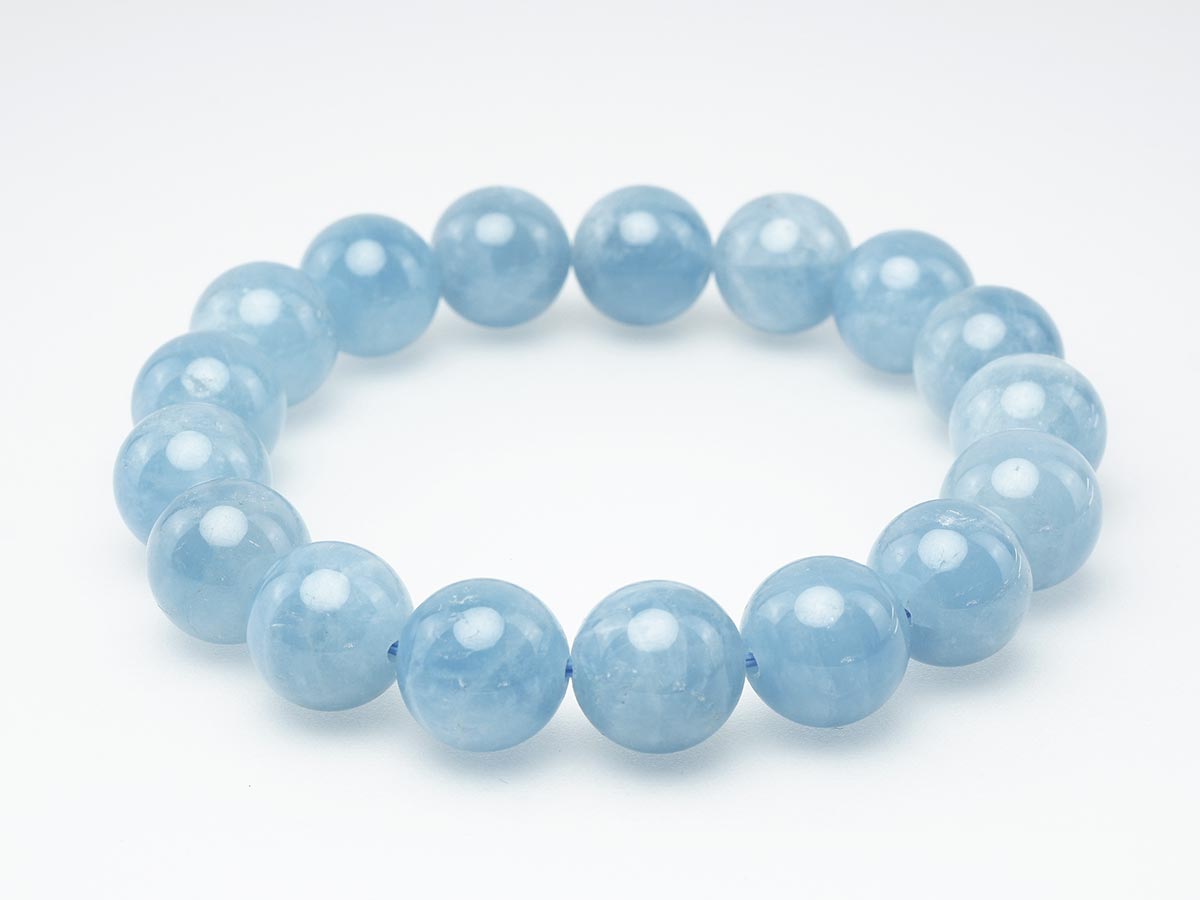 アクアマリン ブレスレット Aquamarine 12mm 111-2512