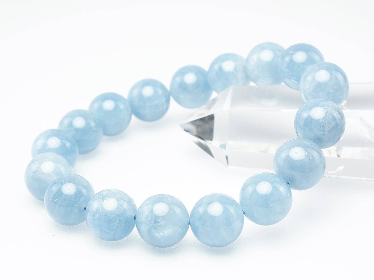 アクアマリン ブレスレット Aquamarine 12mm 111-2512