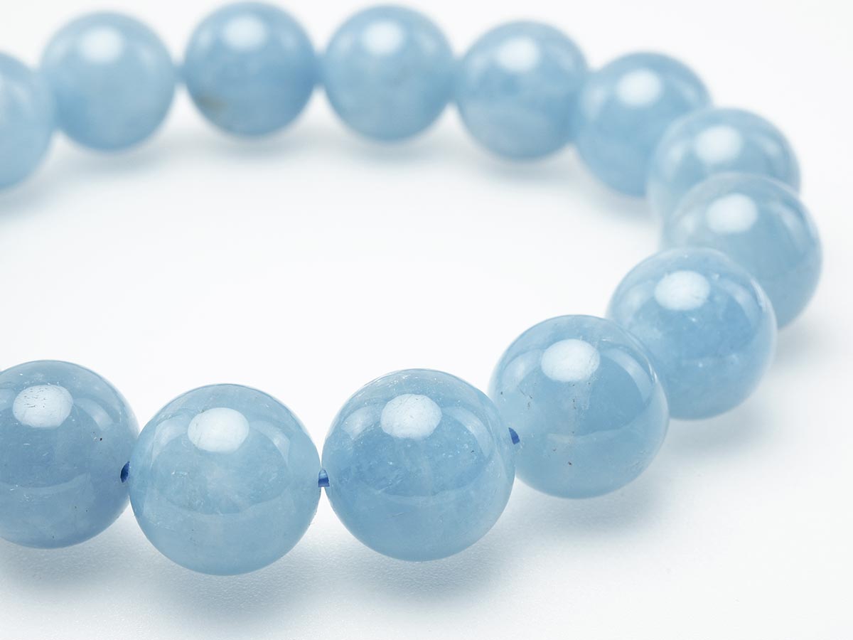 アクアマリン ブレスレット Aquamarine 12mm 111-2512