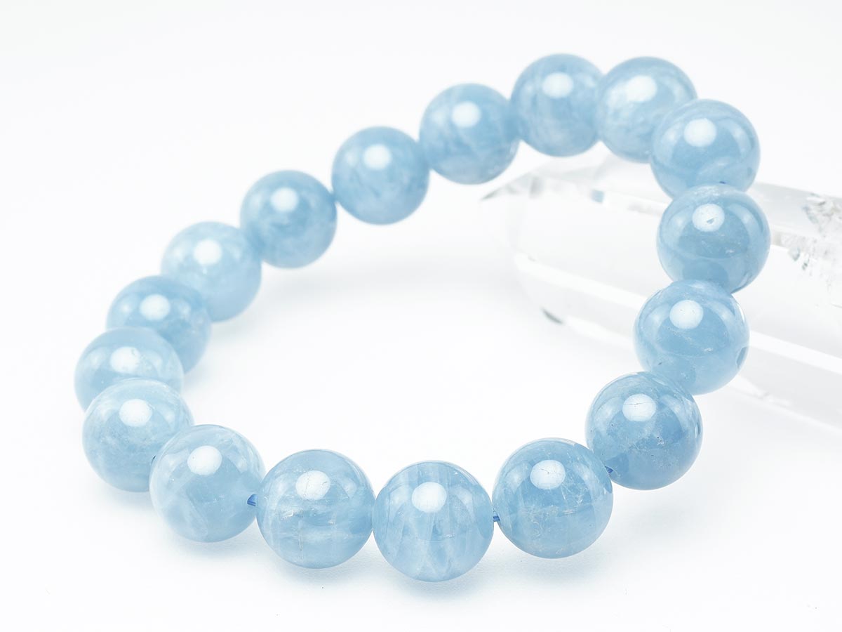 アクアマリン ブレスレット Aquamarine 12mm 111-2513