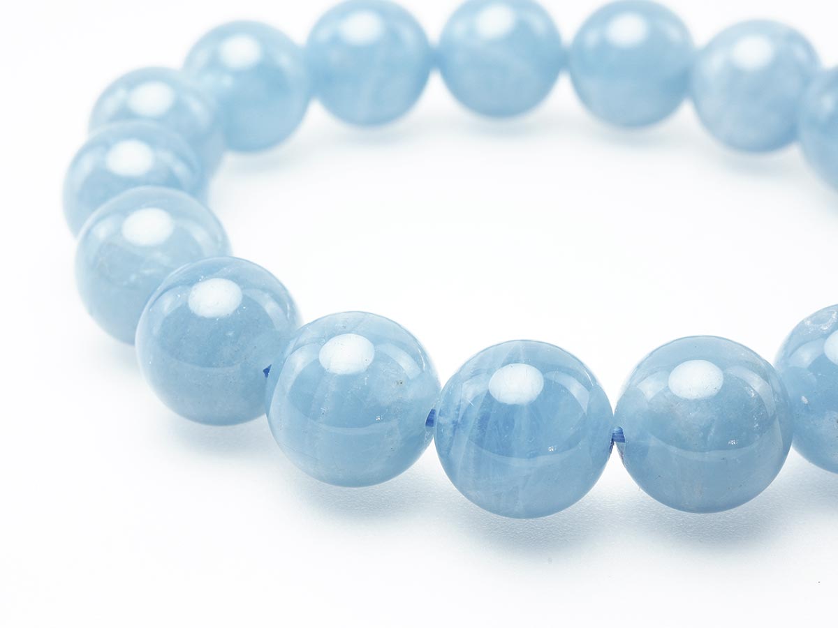 アクアマリン ブレスレット Aquamarine 12mm 111-2513