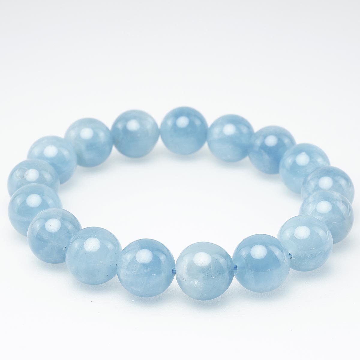 アクアマリン ブレスレット Aquamarine 12mm 111-2514