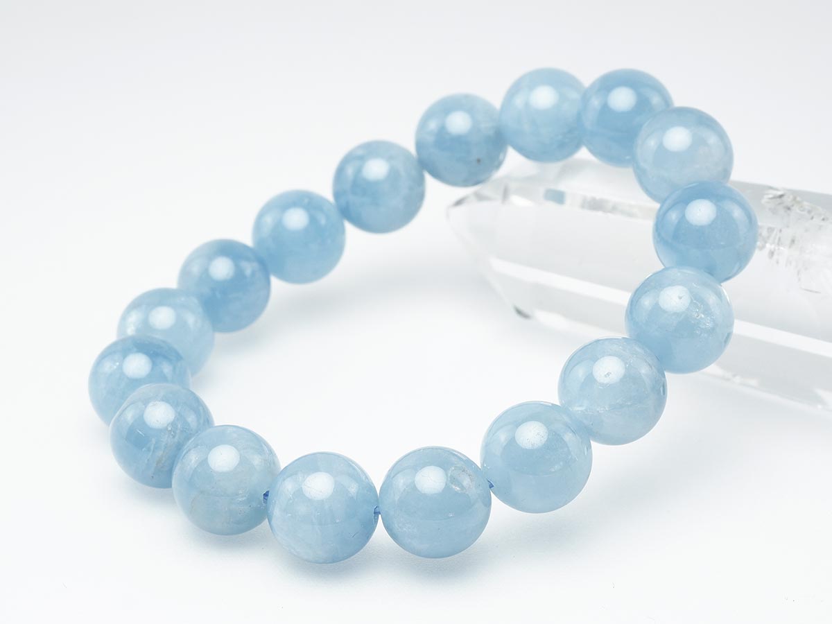 アクアマリン ブレスレット Aquamarine 12mm 111-2514