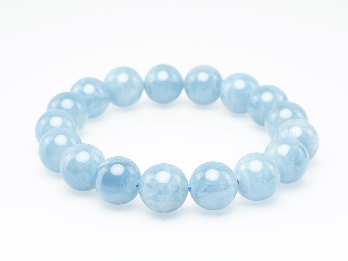 アクアマリン ブレスレット Aquamarine 12mm 111-2517