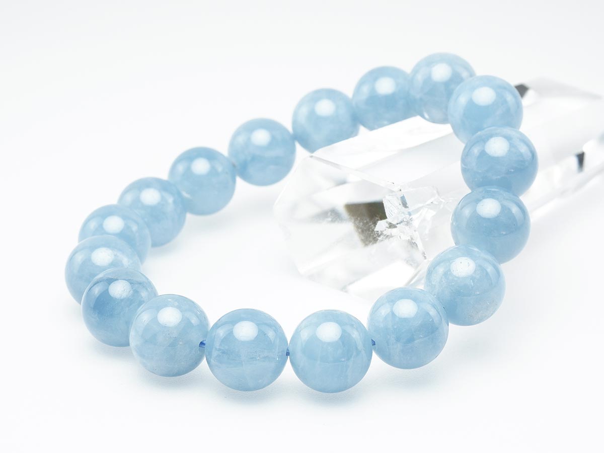 アクアマリン ブレスレット Aquamarine 12mm 111-2517