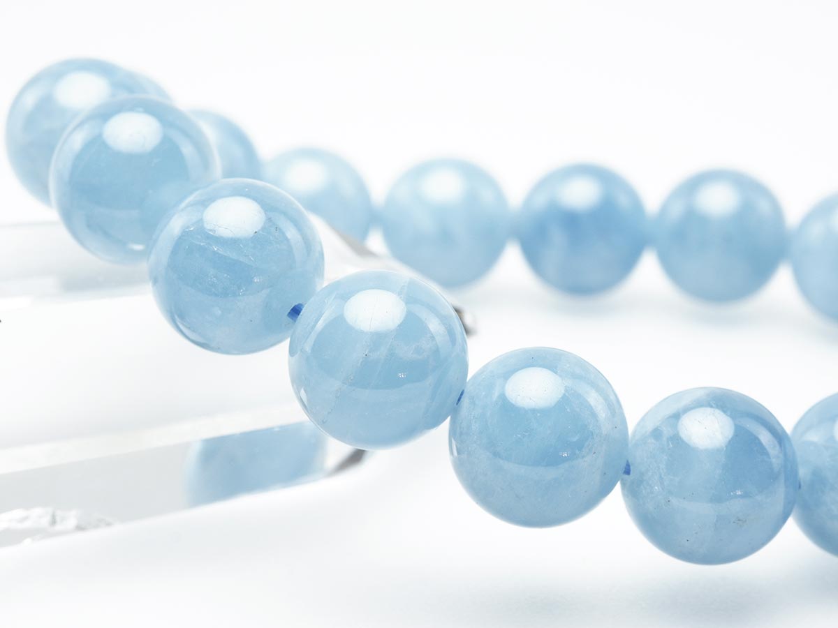 アクアマリン ブレスレット Aquamarine 12mm 111-2517