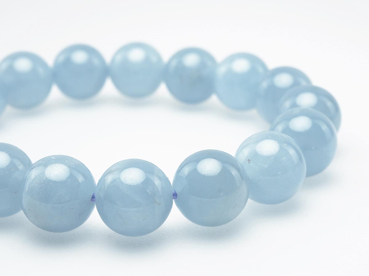 アクアマリン ブレスレット Aquamarine 12mm 111-2522