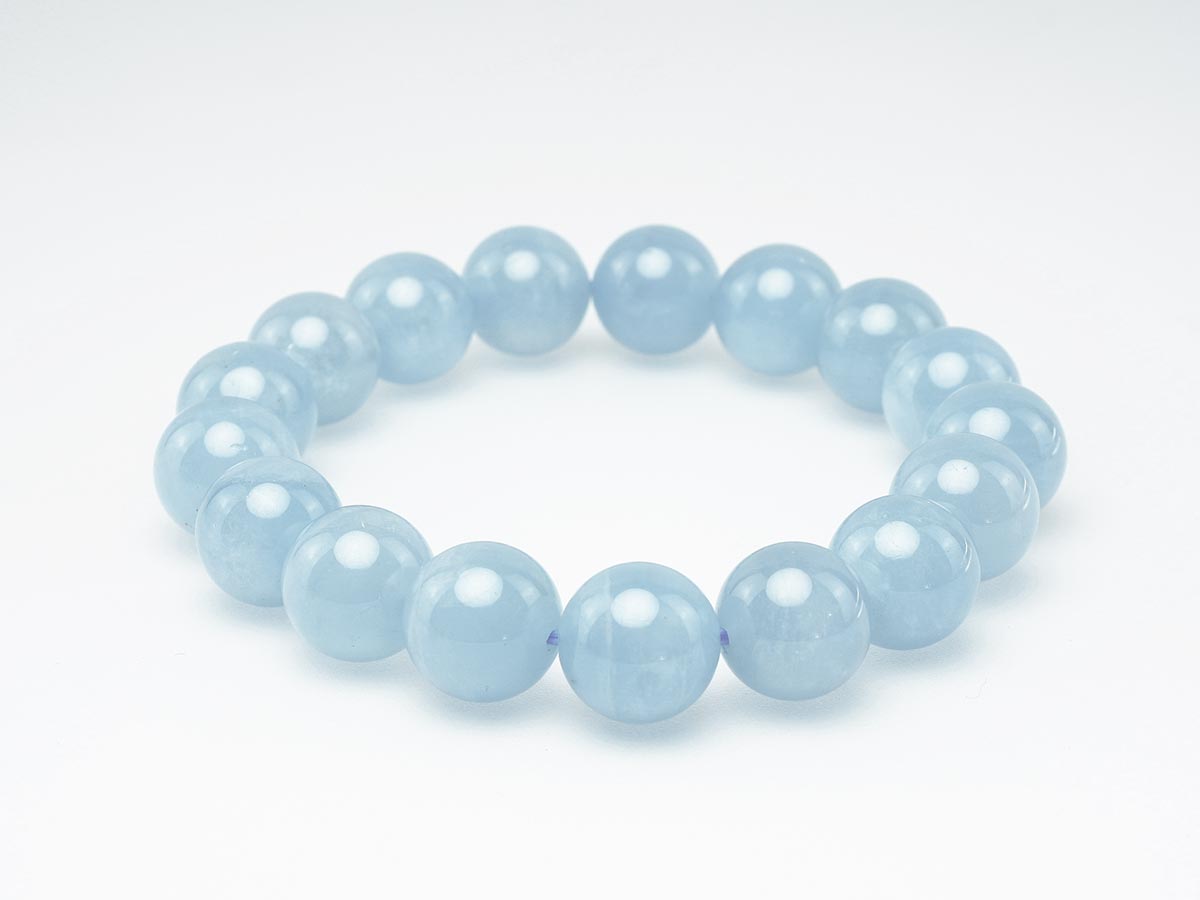 アクアマリン ブレスレット Aquamarine 12mm 111-2525