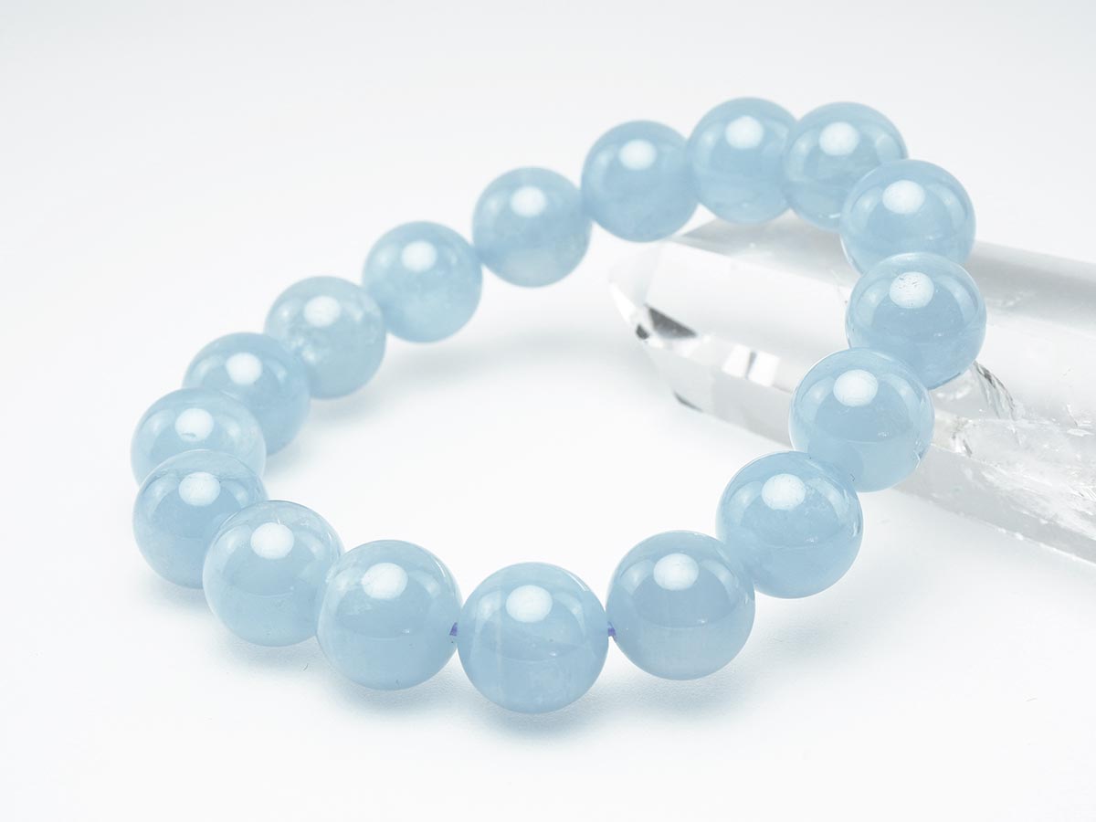 アクアマリン ブレスレット Aquamarine 12mm 111-2525