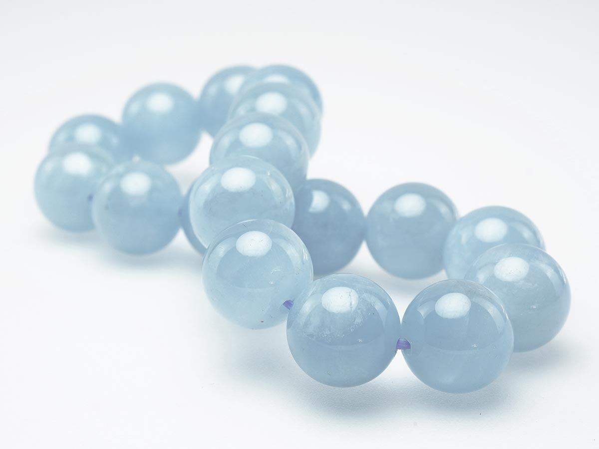 アクアマリン ブレスレット Aquamarine 12mm 111-2525