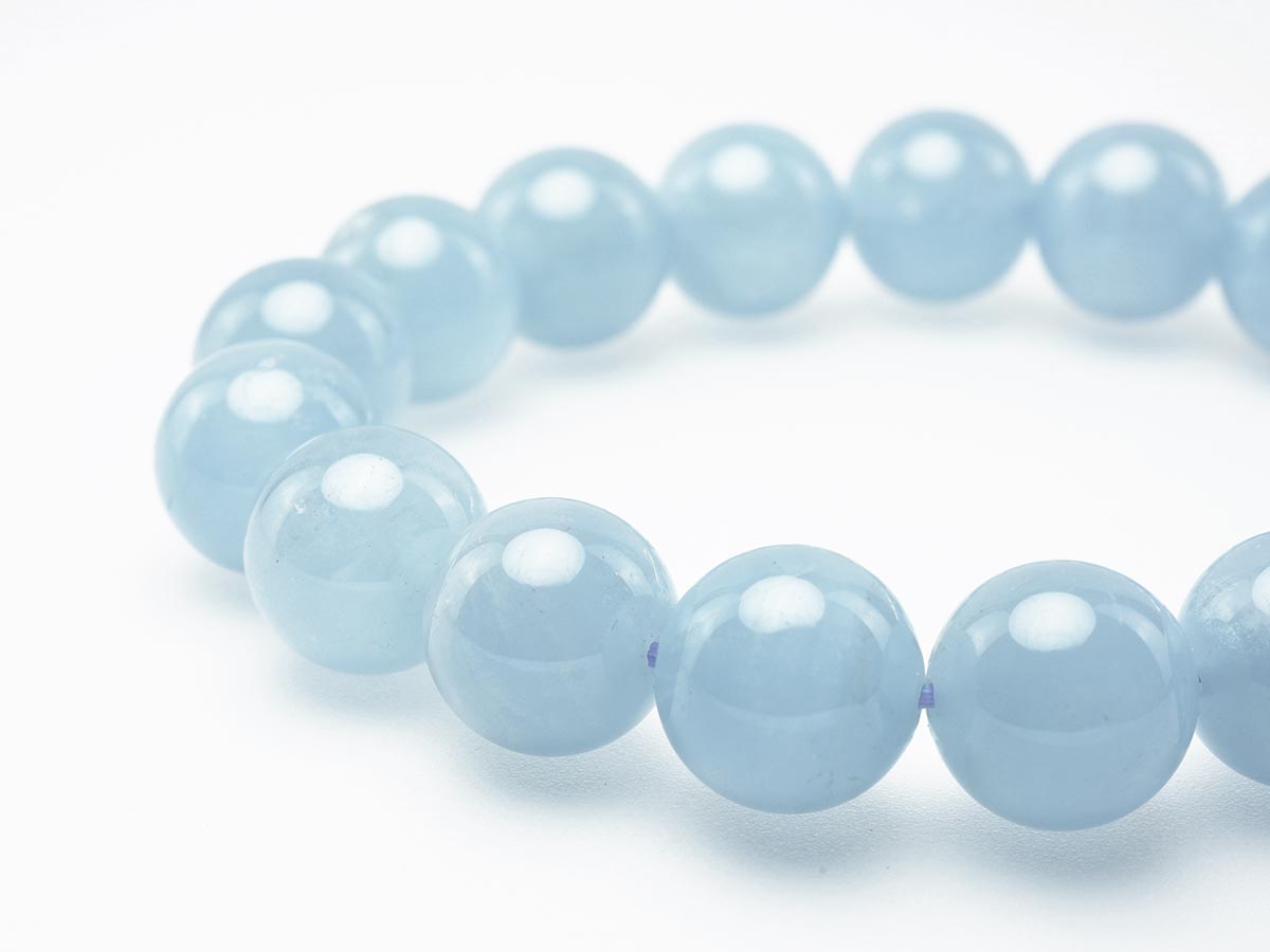アクアマリン ブレスレット Aquamarine 12mm 111-2525