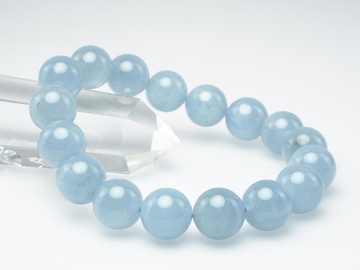 アクアマリン ブレスレット Aquamarine 12mm 111-2543