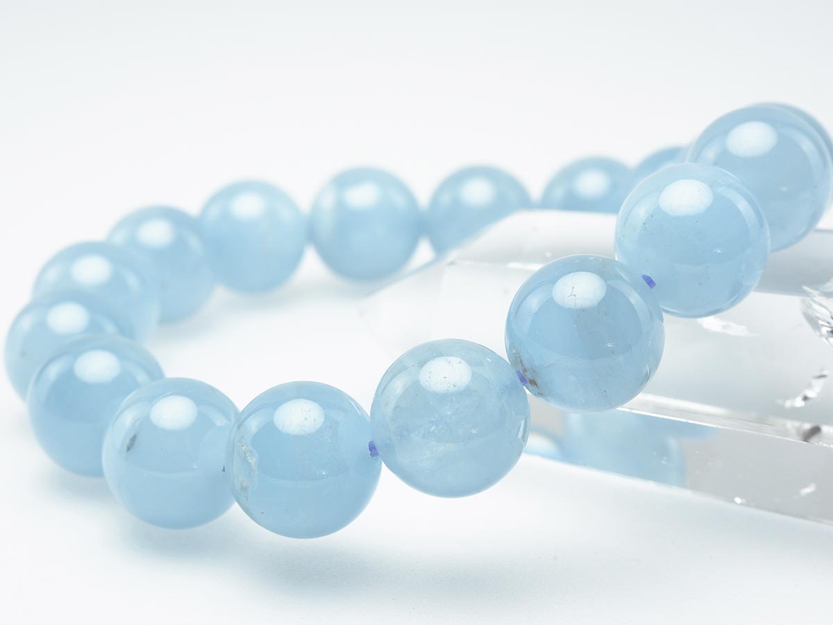 アクアマリン ブレスレット Aquamarine 12mm 111-2543