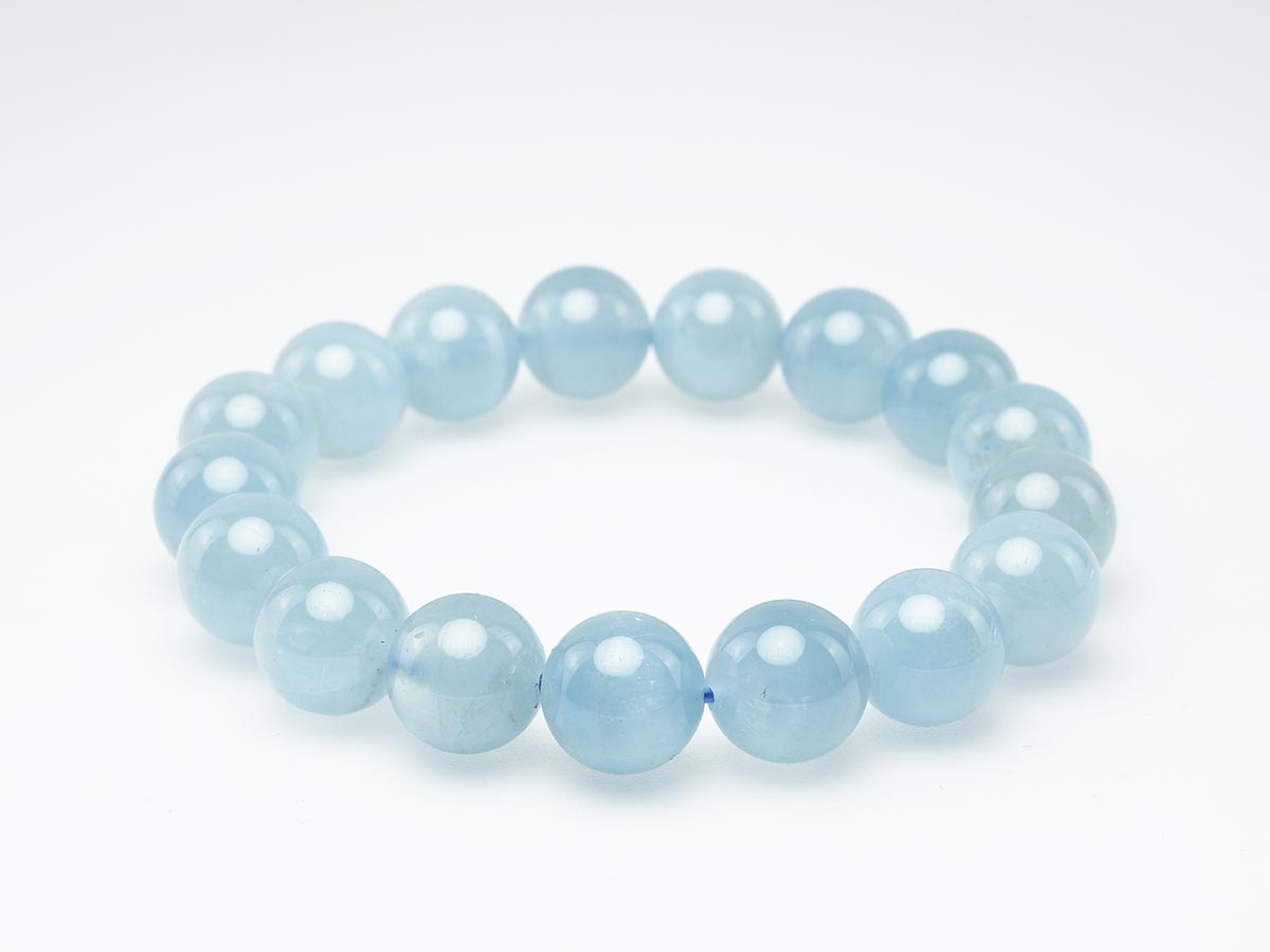 アクアマリン ブレスレット Aquamarine 12mm 111-2547