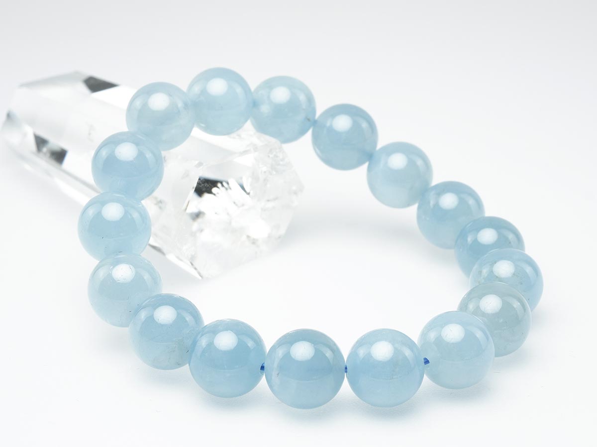アクアマリン ブレスレット Aquamarine 12mm 111-2547