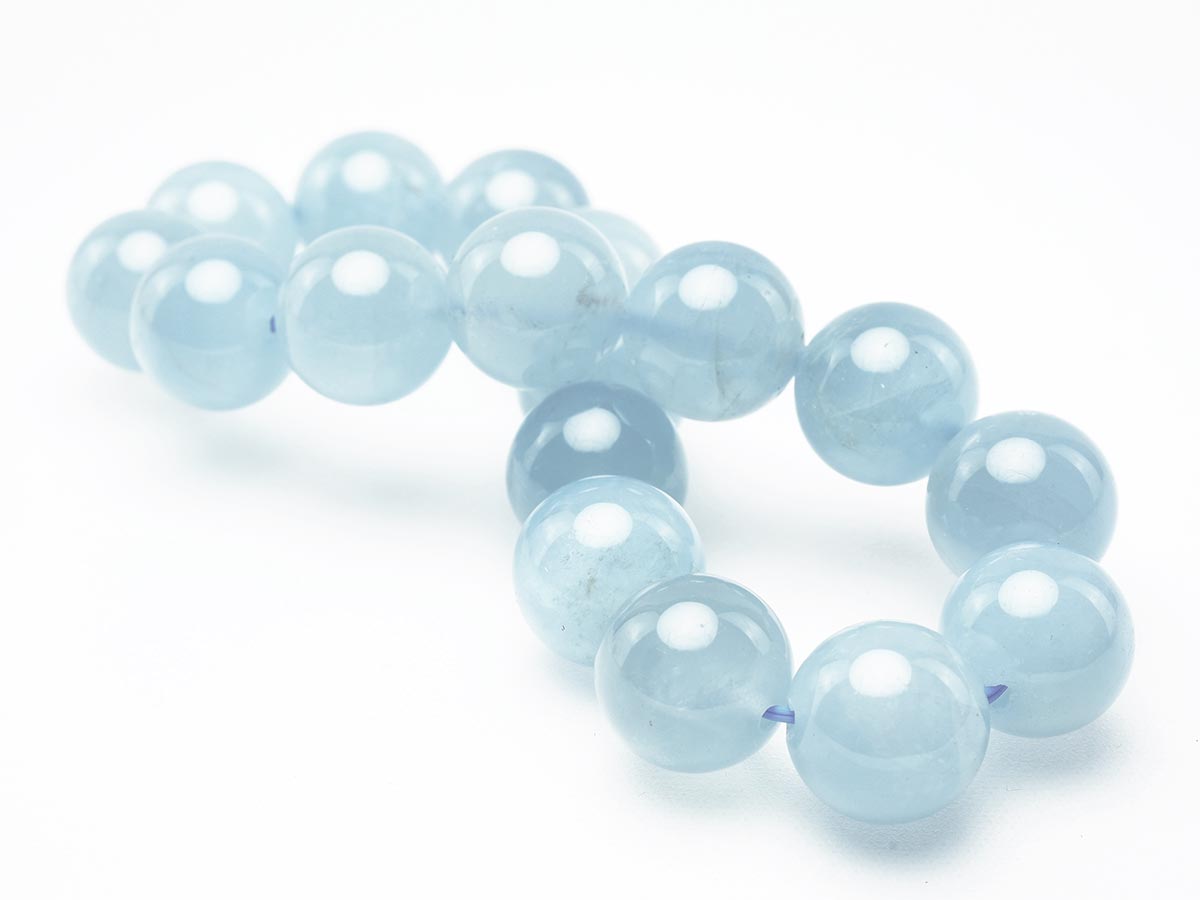 アクアマリン ブレスレット Aquamarine 12mm 111-2547
