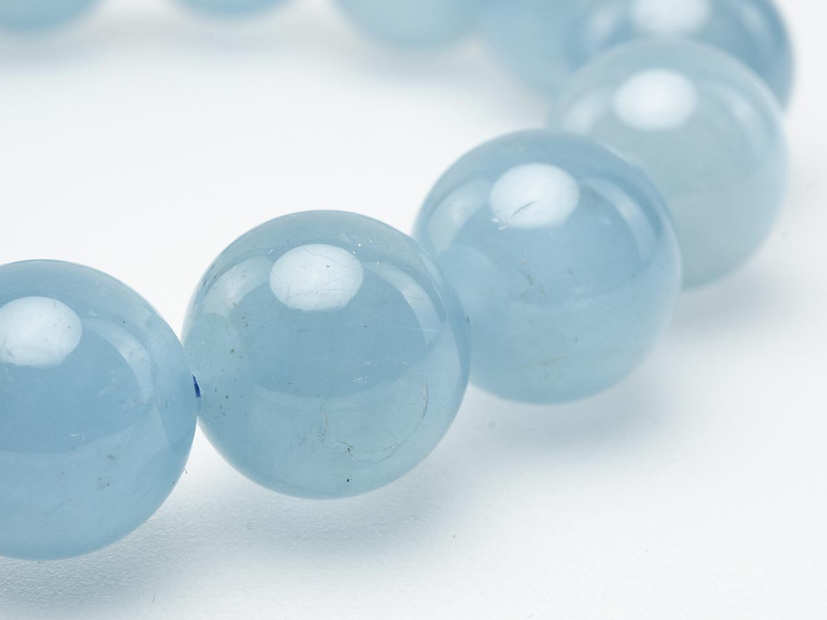 アクアマリン ブレスレット Aquamarine 12mm 111-2547
