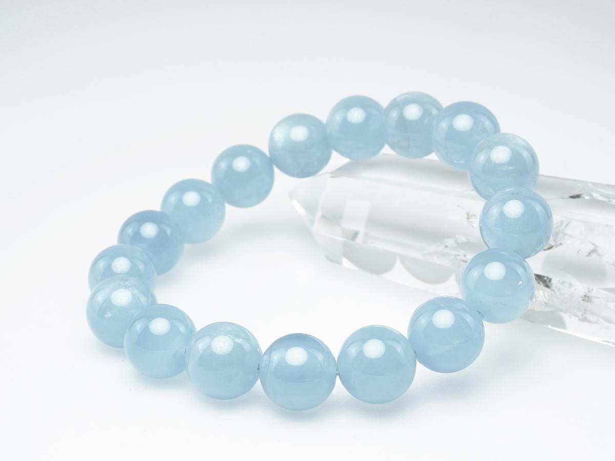 アクアマリン ブレスレット Aquamarine 12mm 111-2549