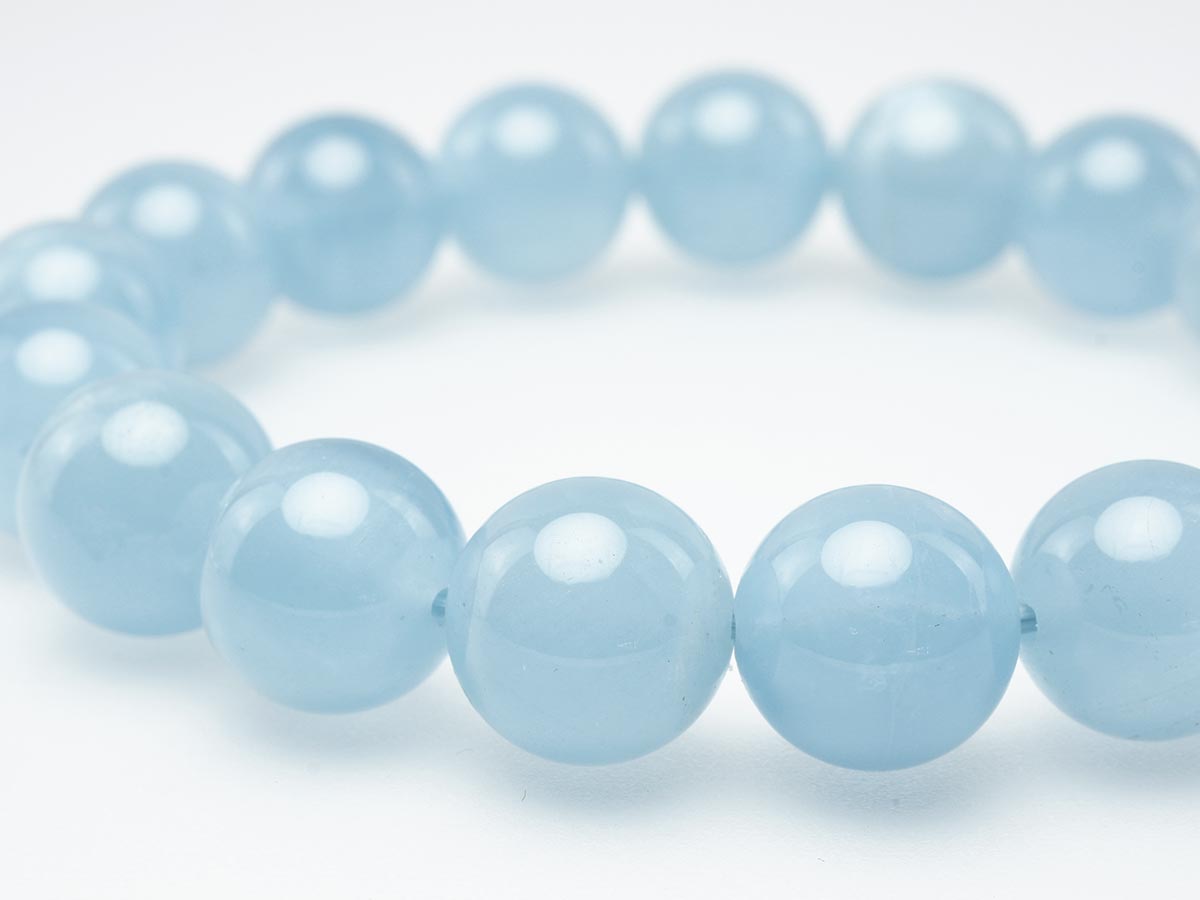 アクアマリン ブレスレット Aquamarine 12mm 111-2549