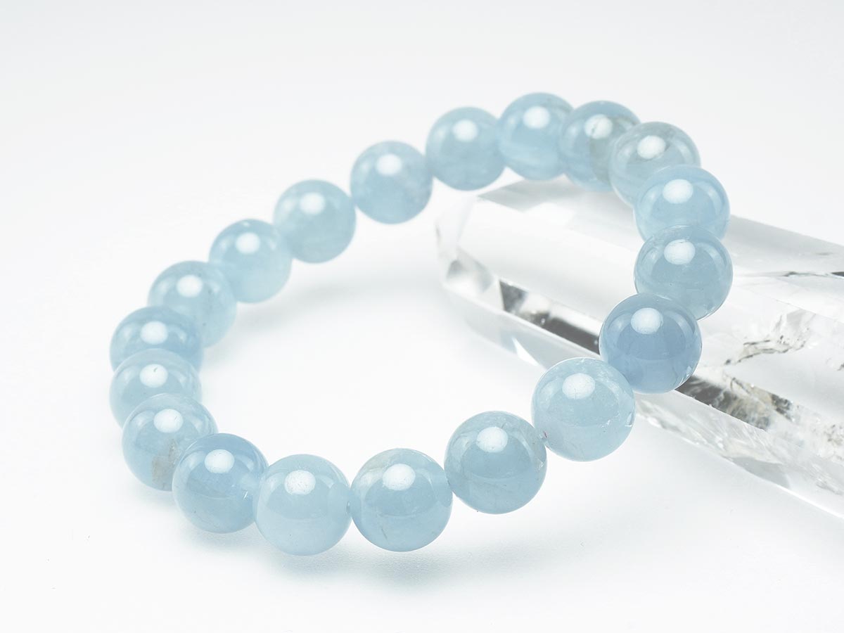 アクアマリン ブレスレット Aquamarine 10mm 111-2551