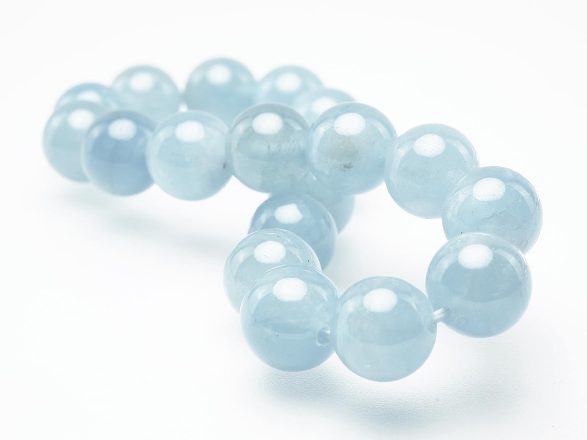 アクアマリン ブレスレット Aquamarine 10mm 111-2551