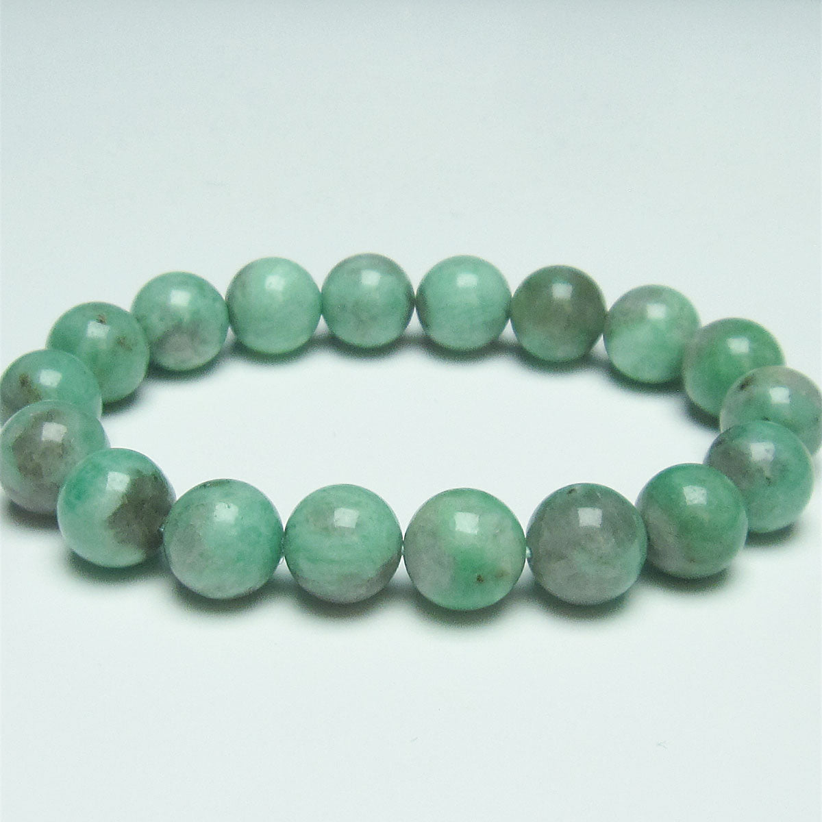 エメラルド ブレスレット 12mm  111-25976