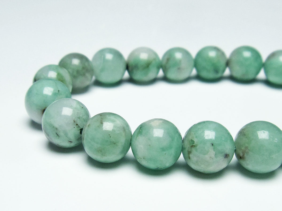 エメラルド ブレスレット 10mm  111-25979