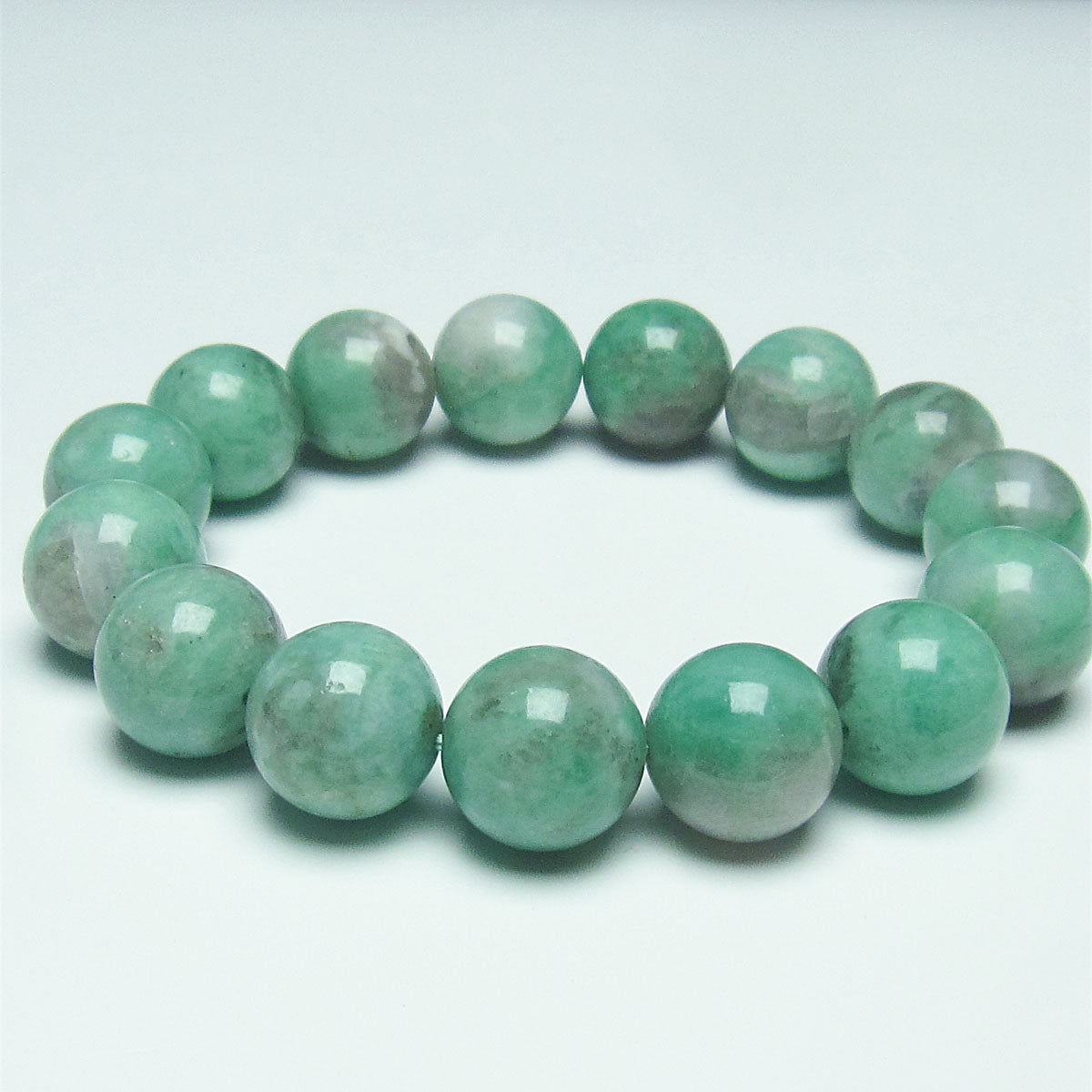 エメラルド ブレスレット 14mm  111-25984
