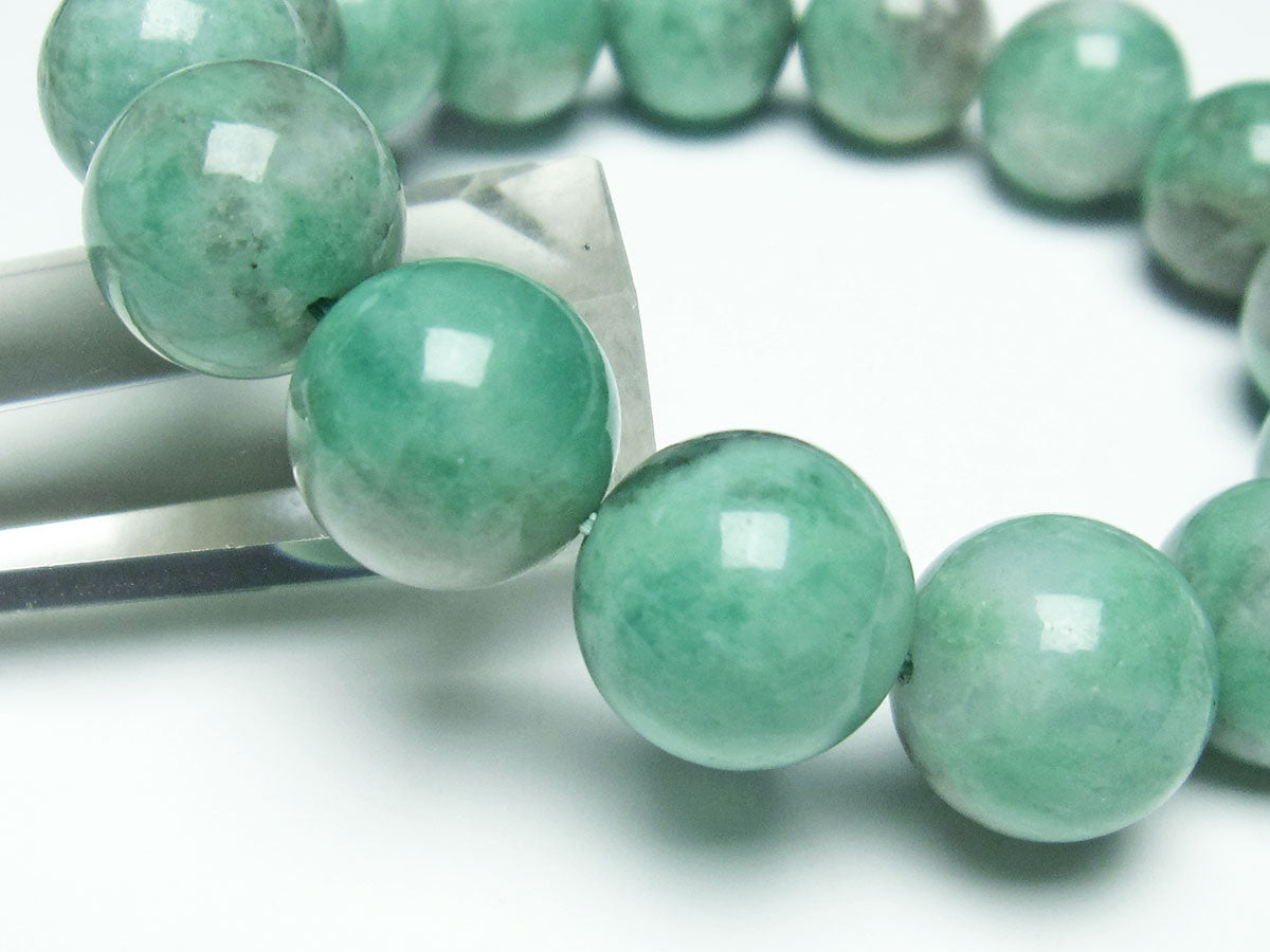 エメラルド ブレスレット 14mm  111-25984