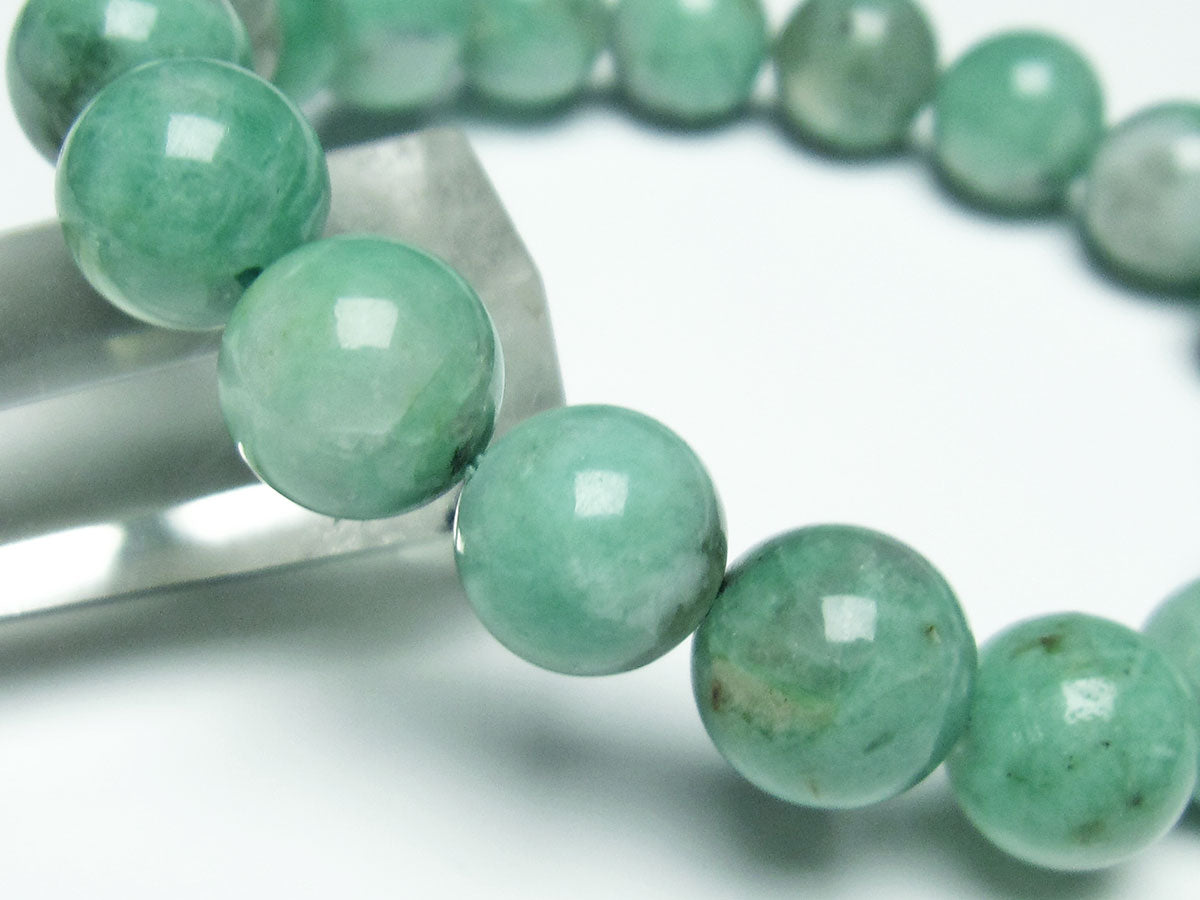 エメラルド ブレスレット 11mm  111-25985