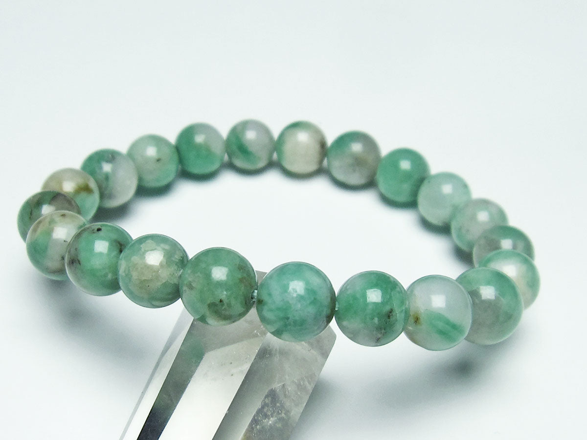 エメラルド ブレスレット 9mm  111-25988