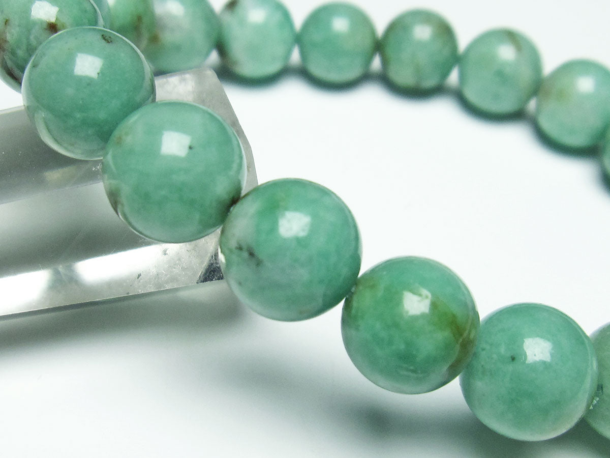 エメラルド ブレスレット 10mm  111-25990 [sold out]